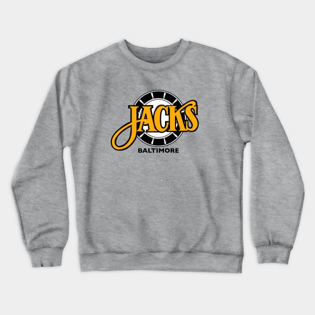 Classic Baltimore Skipjacks Hockey Crewneck Sweatshirt by LocalZonly